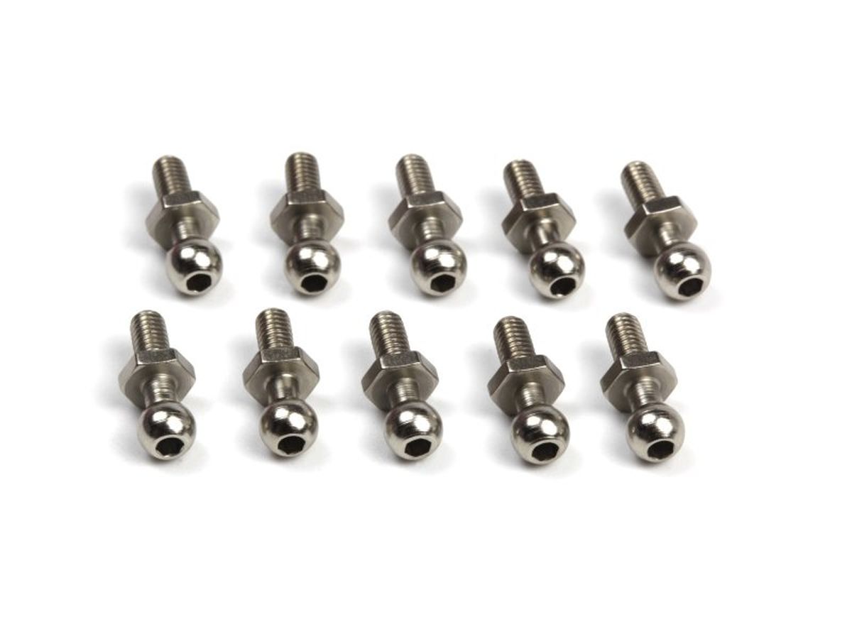 HPI Racing Ball Stud 4.8x14mm (10pcs) HPI161026 – Stage-D10 1/10 RWD Drift Car Spare Part, Genuine HPI Hardware