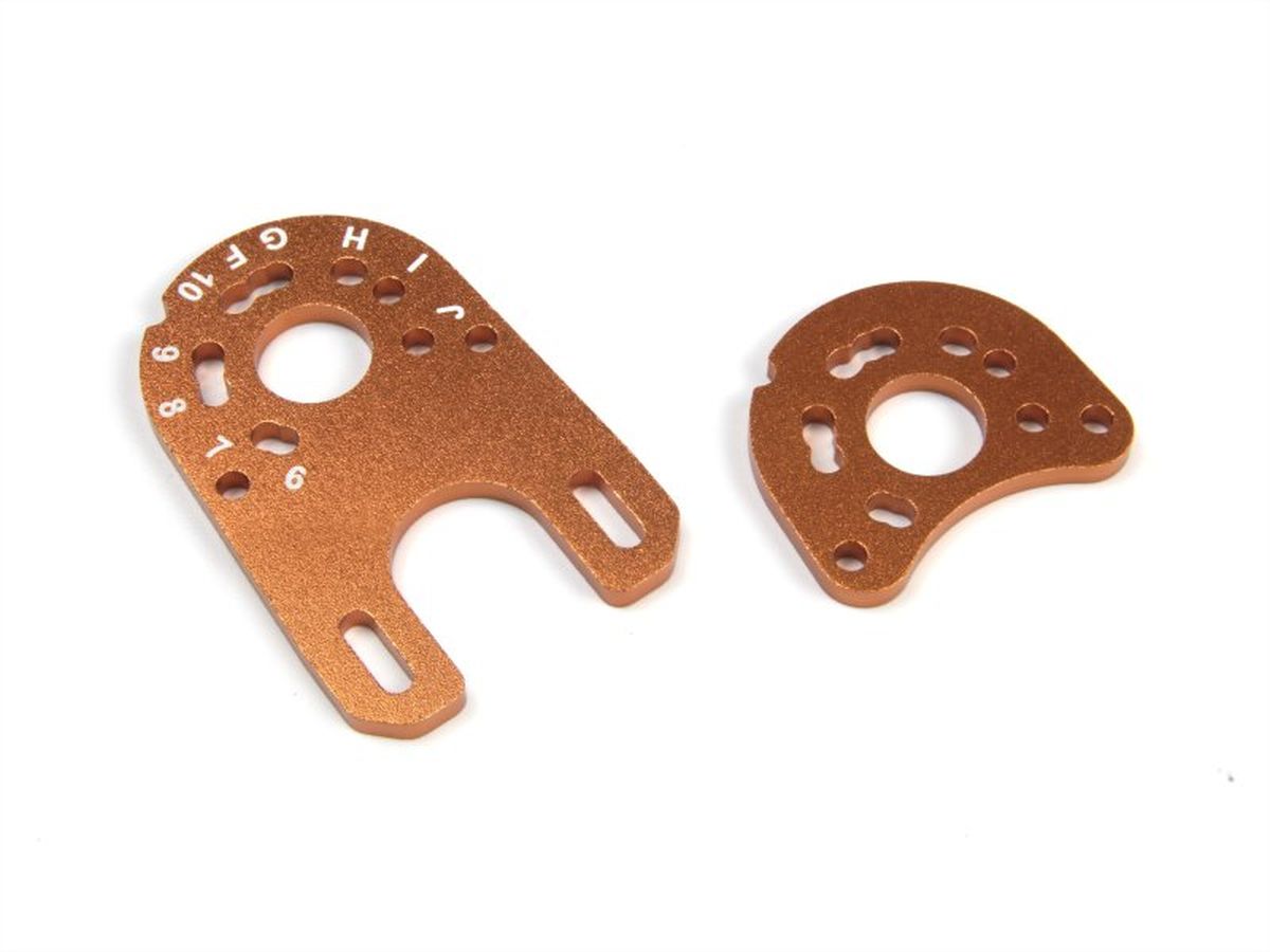 HPI Racing Motor Plate Set (2pcs) HPI161039 – Stage-D10 1/10 RWD Drift Car Spare Motor Plates, Genuine HPI Part
