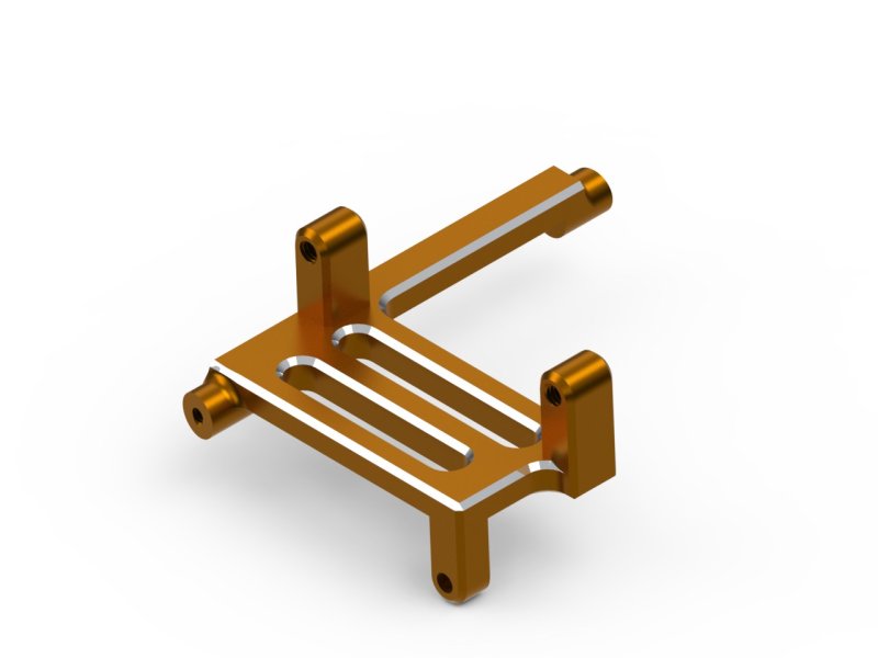 HPI Racing Aluminum Shift Servo Mount (Orange), for Venture18 161148