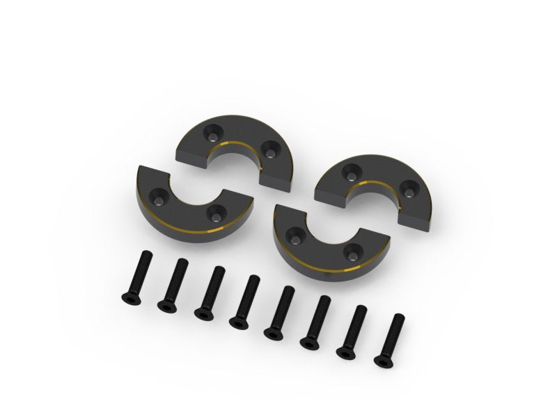 HPI Racing Steering Block Weight Set (Brass / 4pcs), for Venture18 161152