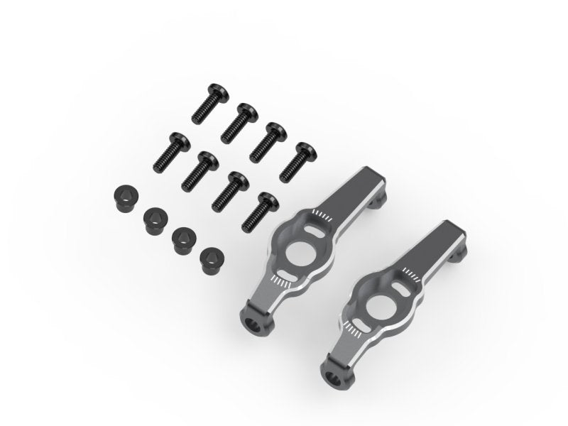 HPI Racing Aluminum Portal C-Hub Set (Gunmetal), for Venture18 161159