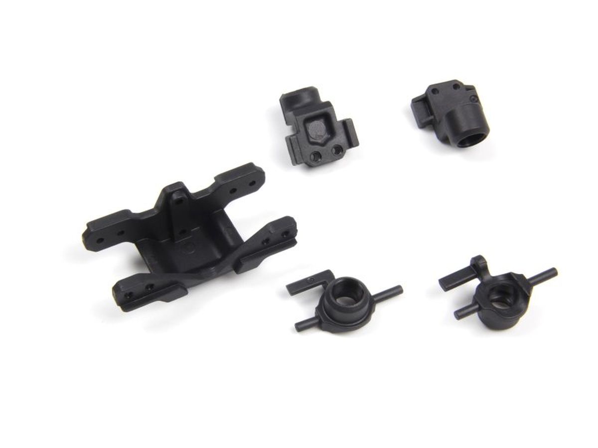 HPI Front Bulkhead & Wheel Hub Set