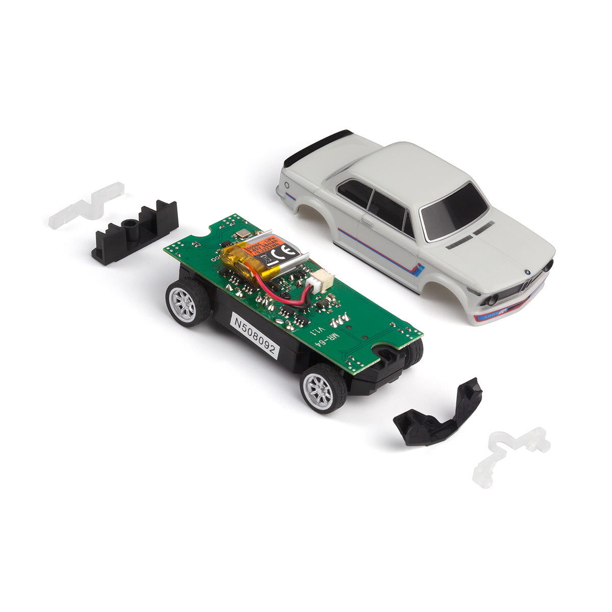 HPI nano-TTR BMW 2002 Turbo White RTR – Iconic Micro 4WD Touring Car
