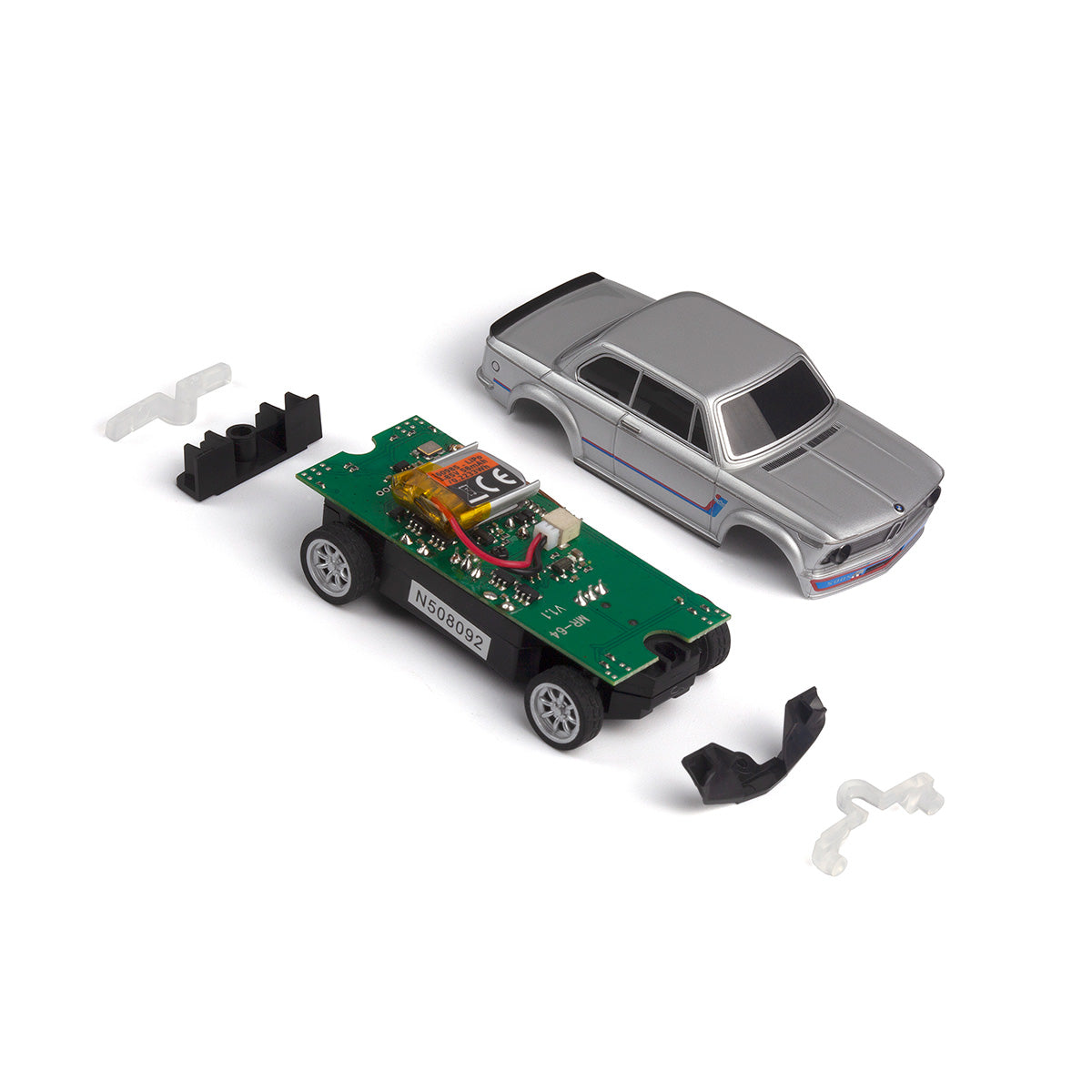 HPI nano-TTR BMW 2002 Turbo Silver – Car Only (Requires Transmitter)