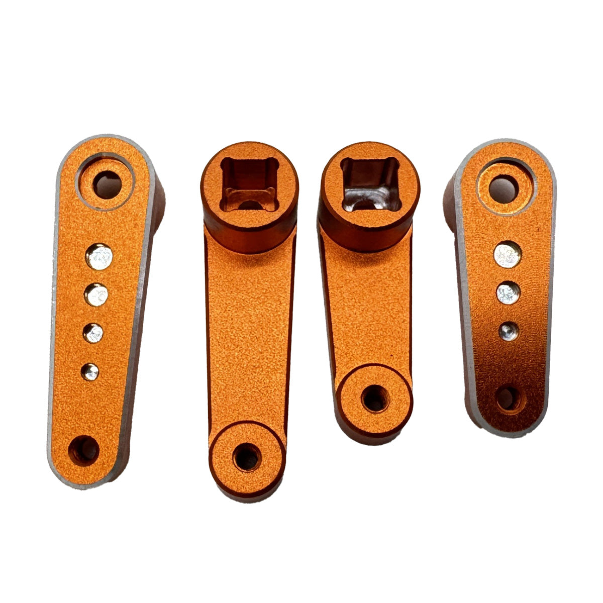 HPI Racing Aluminum Sway Bar Set Front/Rear (Gunmetal/Orange) – RC Upgrade