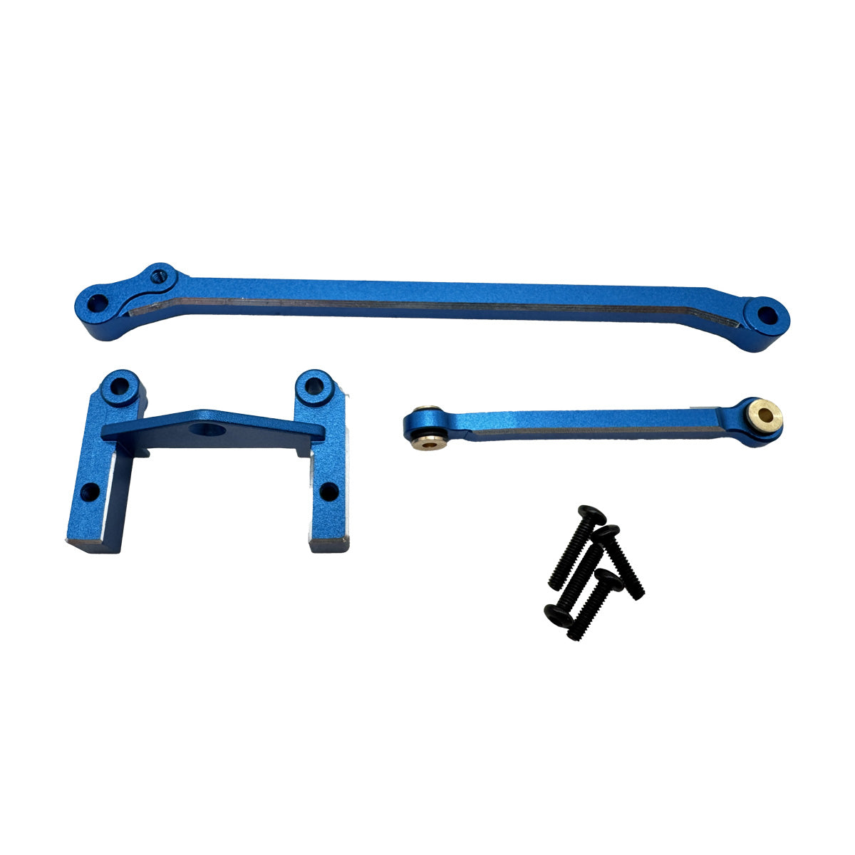 HPI Racing Aluminum Servo Mount & Steering Link (Blue) – RC Upgrade