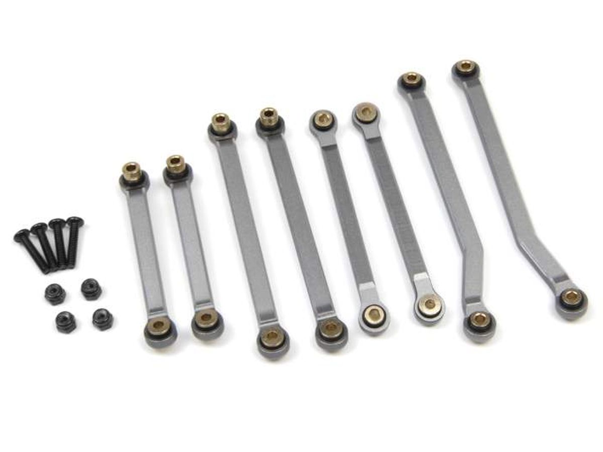 HPI Racing High Clearance Aluminum Link Set Gunmetal