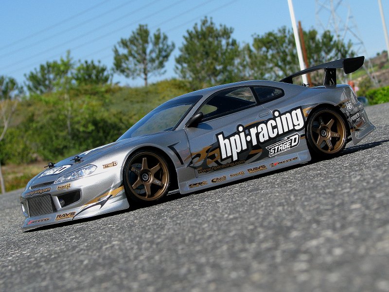 HPI Racing Nissan Silvia Clear Body Only (S15) 200mm