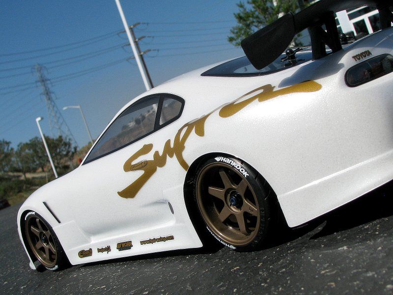 HPI Racing Toyota Supra Aero Body (200mm) Clear 17539