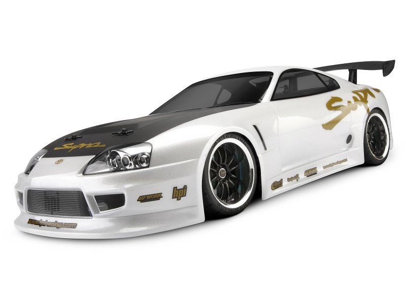 HPI Racing Toyota Supra Aero Body (200mm) Clear 17539