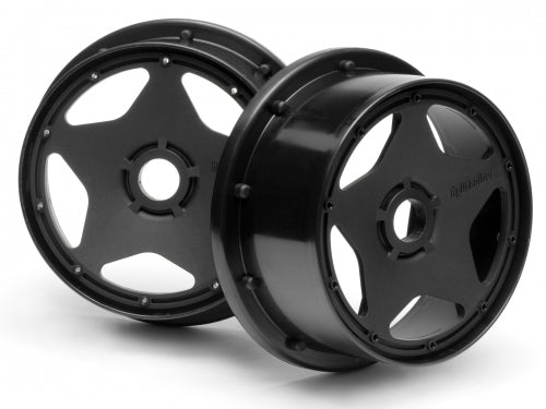 HPI Racing Super Star Wheel Black 120X60mm (2pcs) Baja 5B