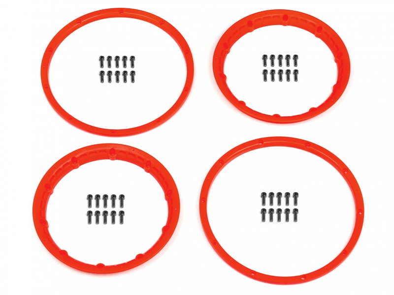 HPI Racing Heavy Duty Wheel Bead Lock Rings (Red/For 2 Wheels 3275