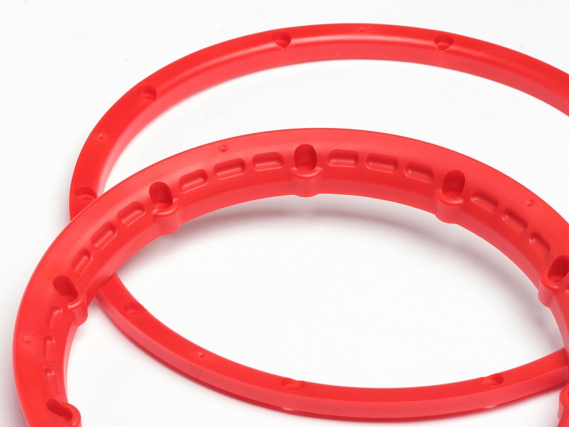 HPI Racing Heavy Duty Wheel Bead Lock Rings (Red/For 2 Wheels 3275