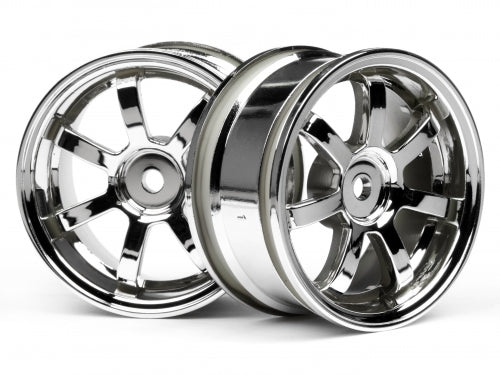 HPI Racing Rays Gram Lights 57S-Pro Wheel 26mm Chrome 0mm Offset