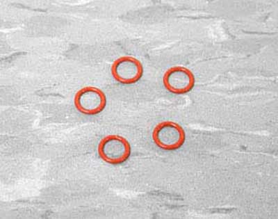 HPI Racing Silicon O-Ring SS-045 (Red) 4.5X6.6mm(5pcs) 6823