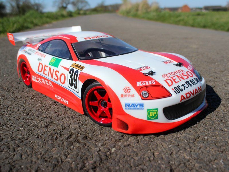 HPI Racing Toyota Supra Body, (200mm), Clear 7424