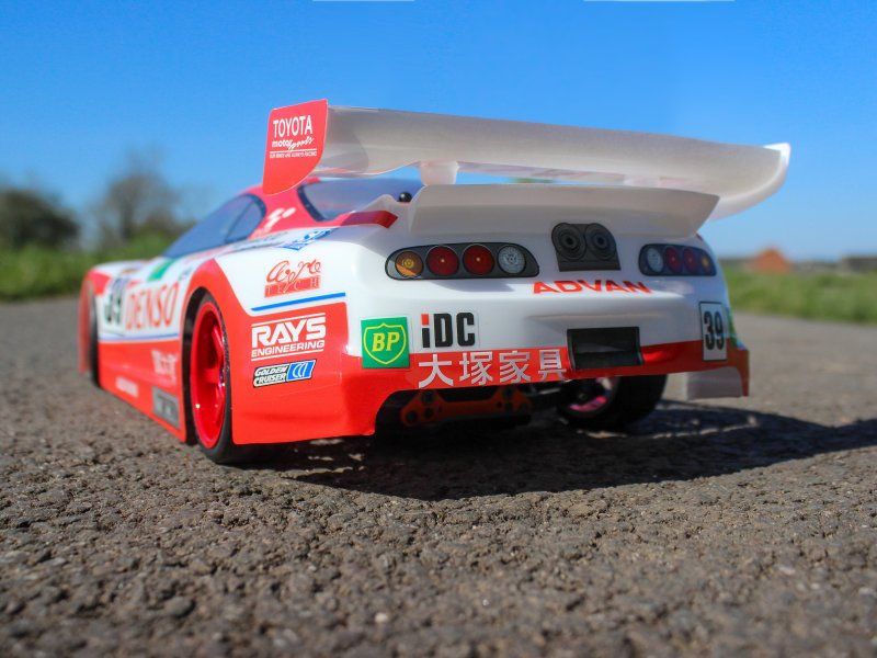 HPI Racing Toyota Supra Body, (200mm), Clear 7424