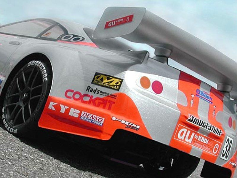 HPI Racing Toyota Supra GT Body (200mm), Clear 7486