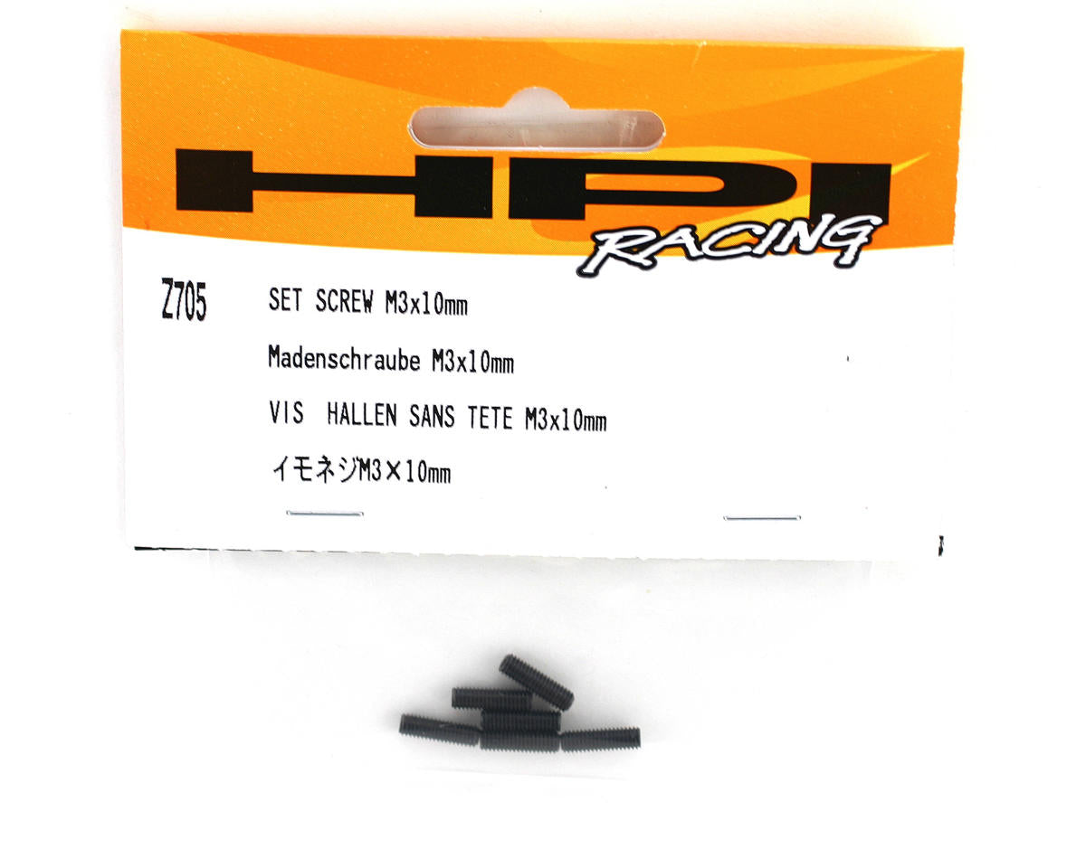 HPI Racing Set Screw M3X10mm (6pcs)