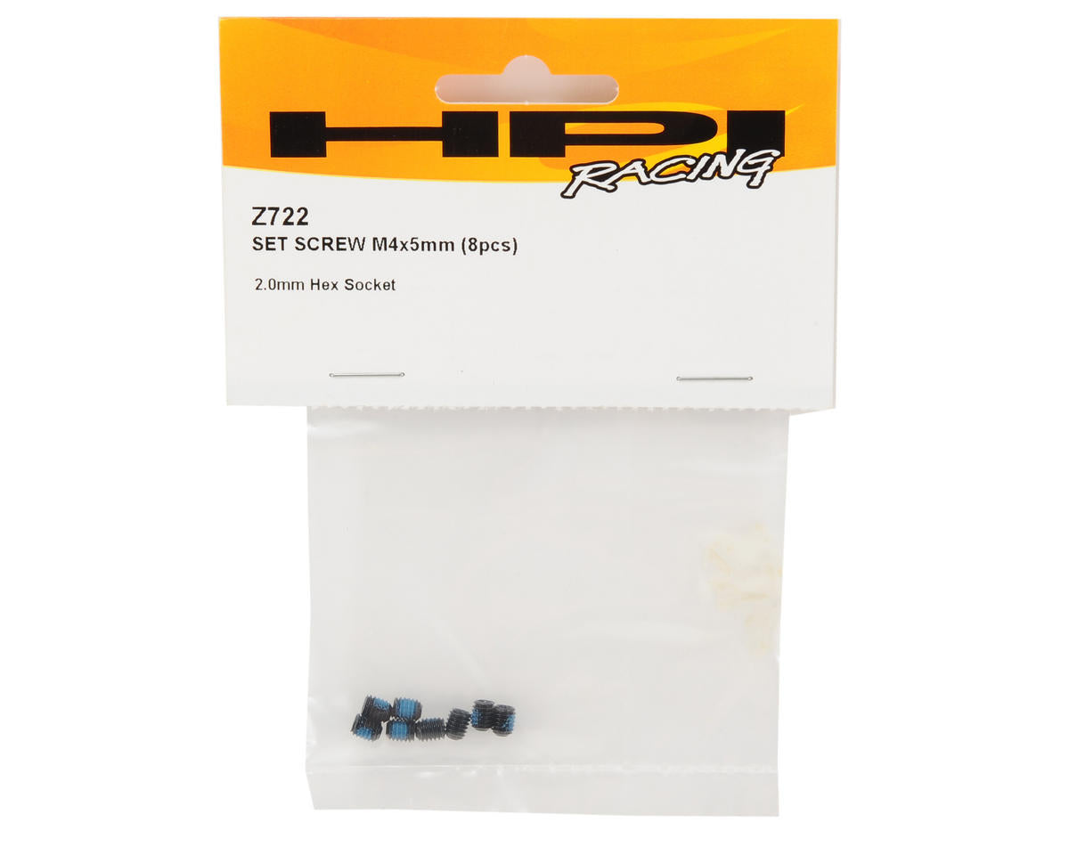 HPI Racing Set Screw M4X5mm (8pcs)