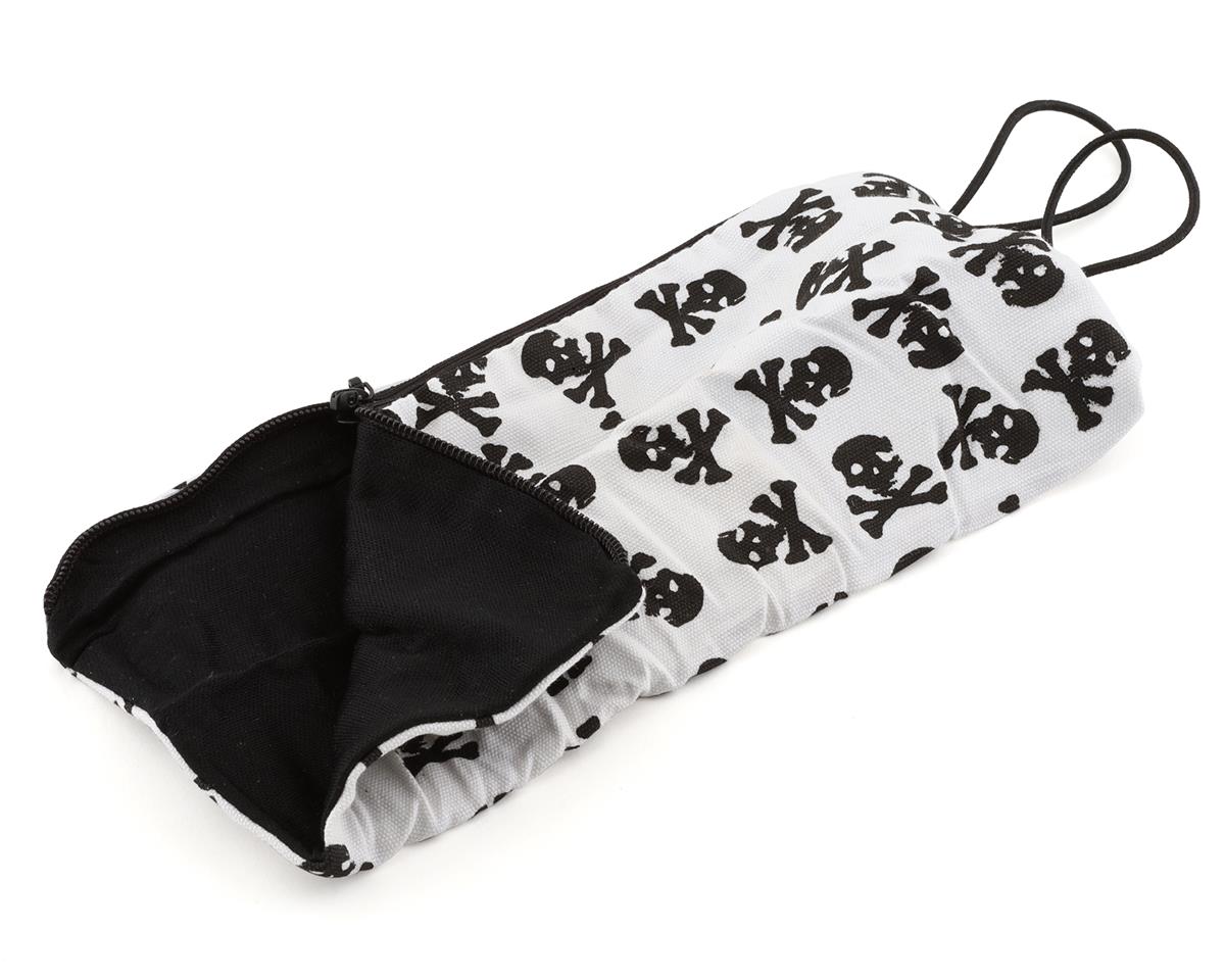 Hot Racing 1/10 Scale Black and White Skull Sleeping Bag (Toy)