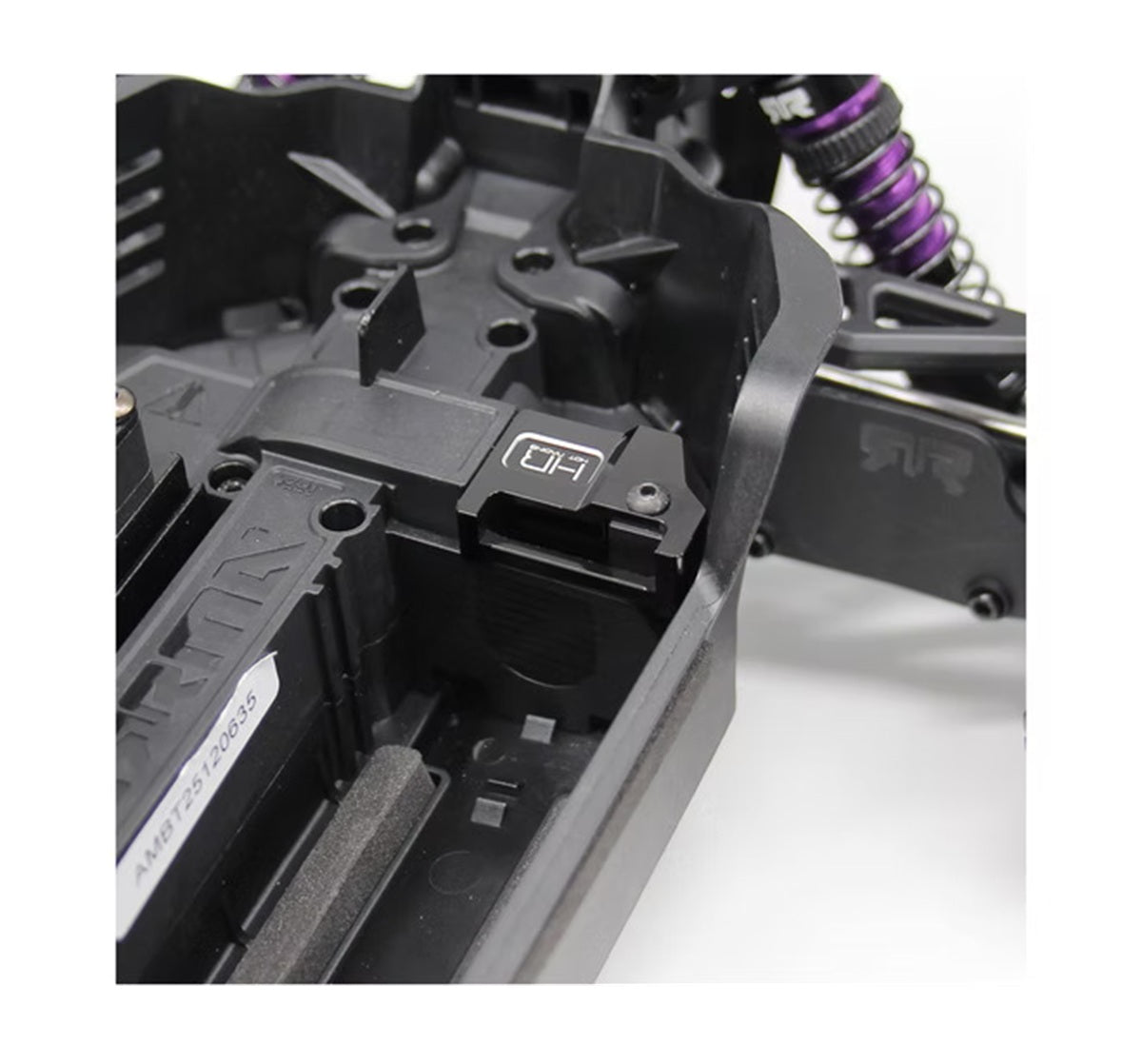 Hot Racing Flex Straps Tall Battery Hold-Downs Arrma Mini 1/16 Aluminum Mount