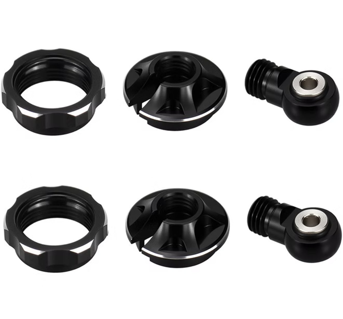 Hot Racing Locking Spring Cup Shock Ends Arrma Mini Kraton Aluminum Upgrade