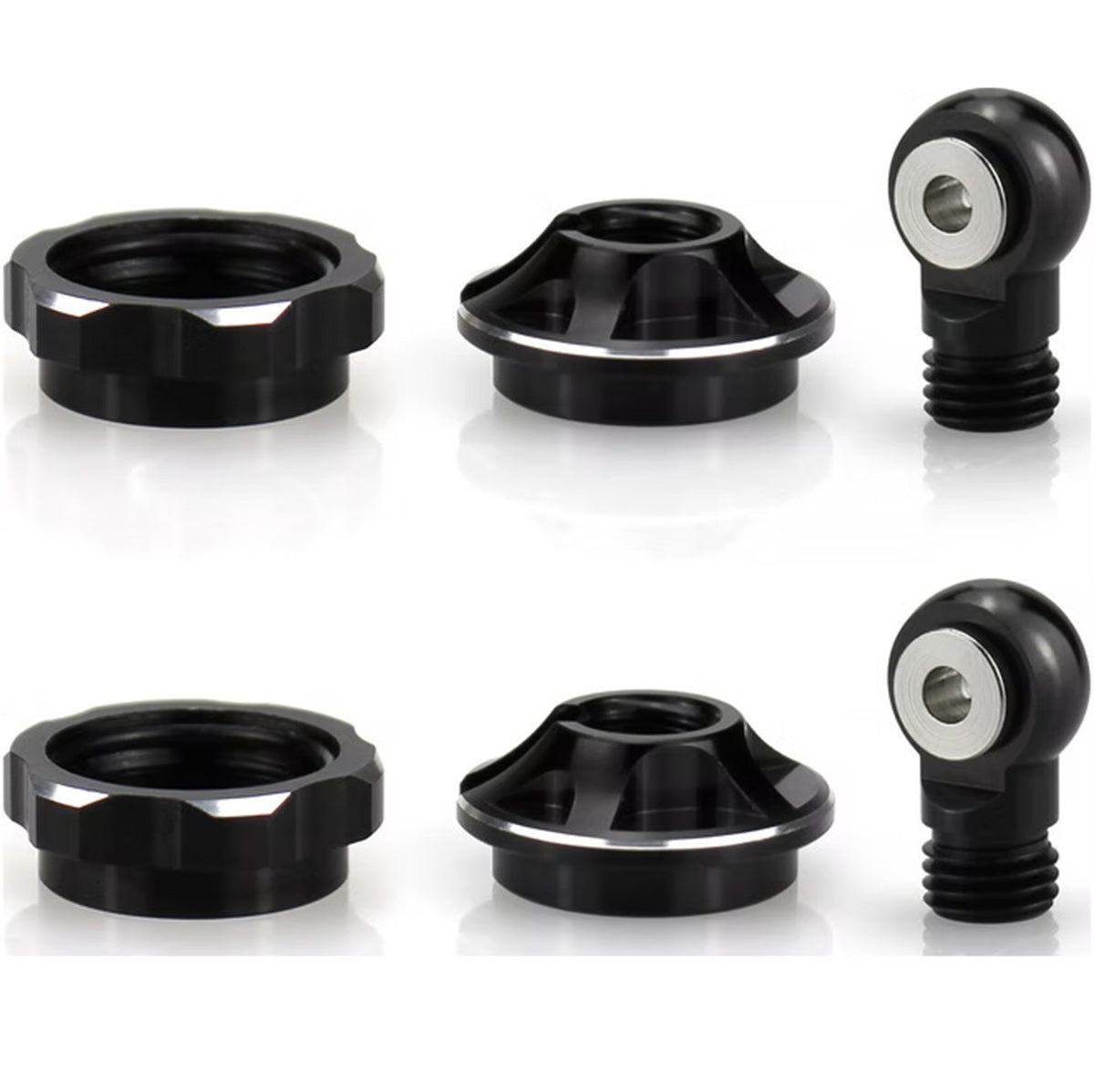 Hot Racing Locking Spring Cup Shock Ends Arrma Mini Kraton Aluminum Upgrade