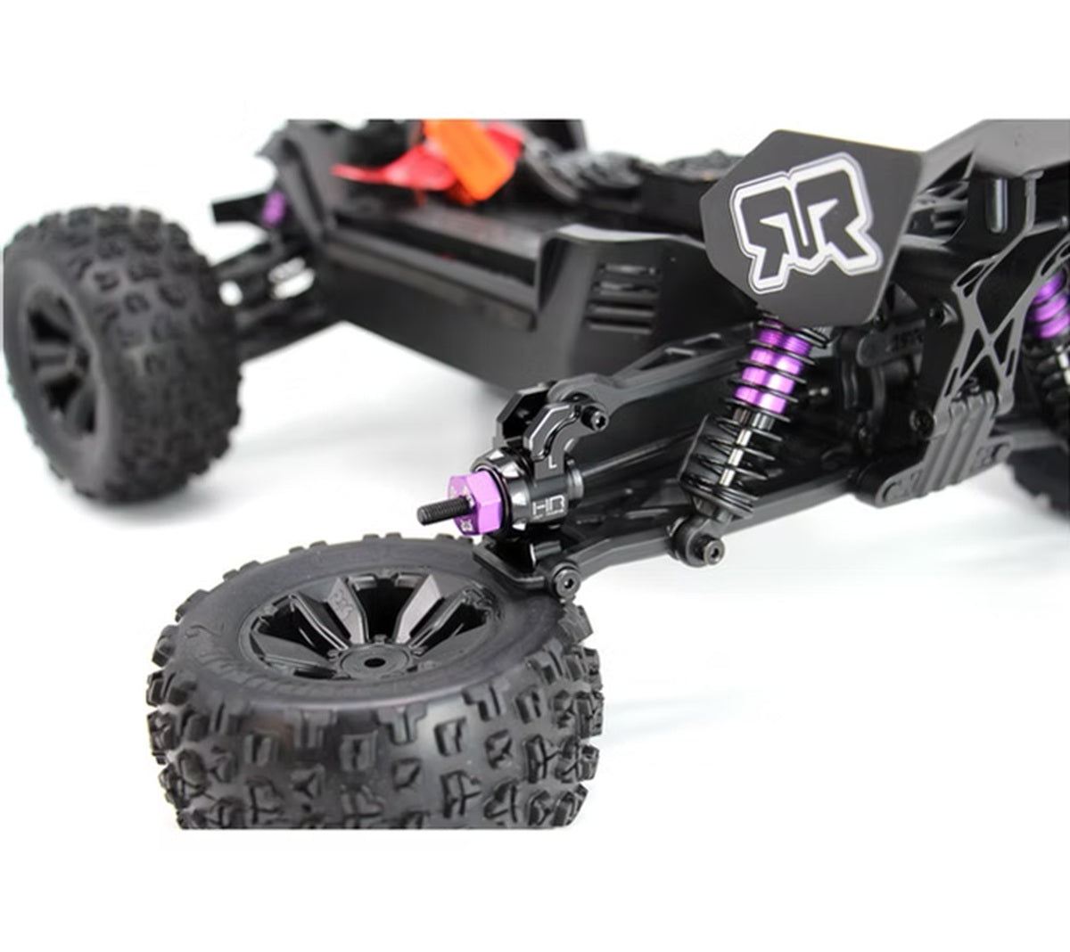 Hot Racing Aluminum Rear Hub Set – Arrma Mini Kraton 1/16 Upgrade