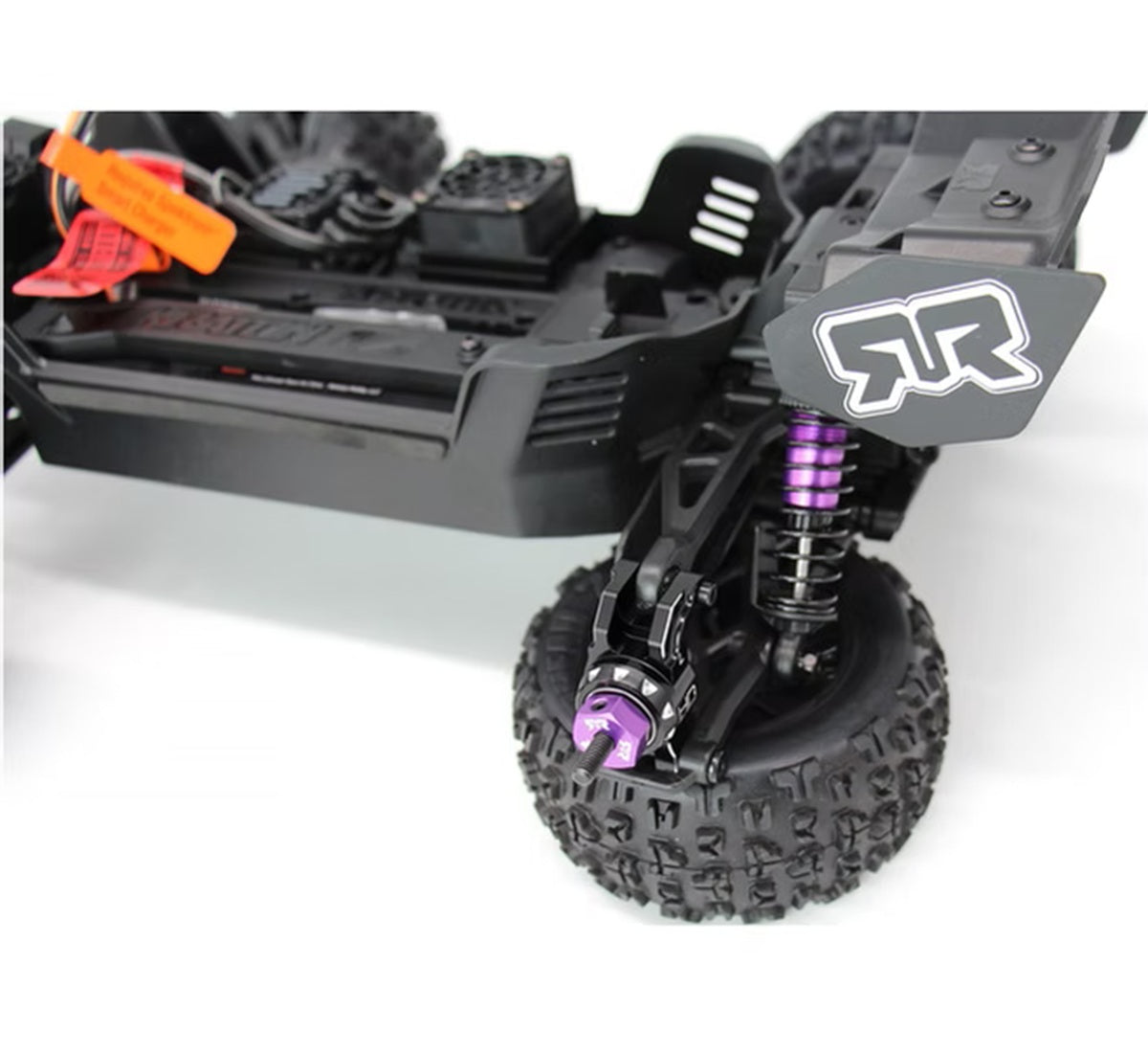 Hot Racing Aluminum Rear Hub Set – Arrma Mini Kraton 1/16 Upgrade