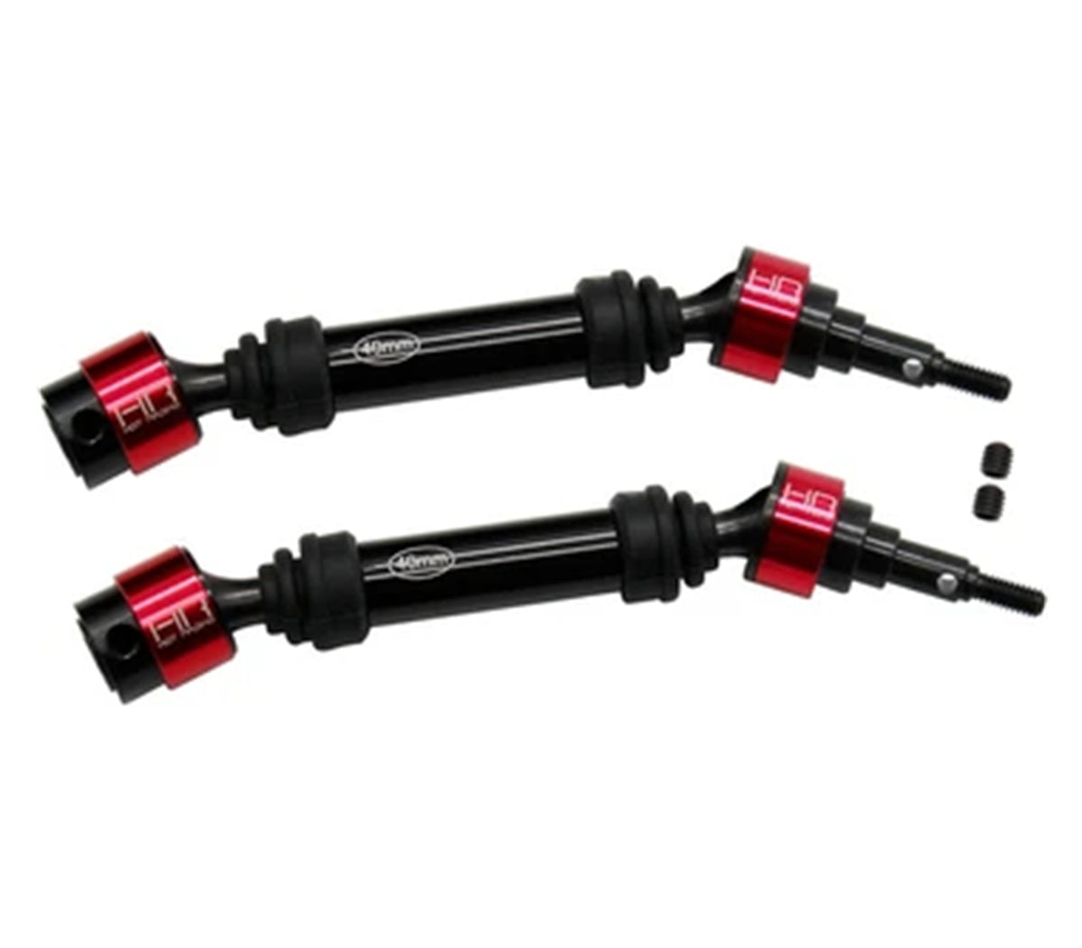 Hot Racing CV Splined Driveshafts 40mm, 1/10 Arrma