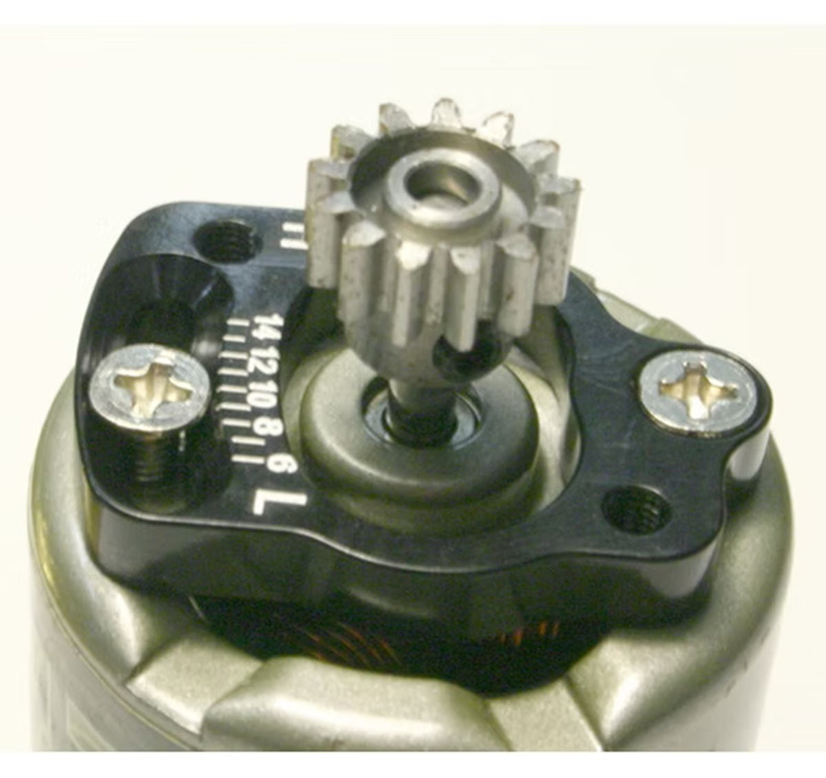 Hot Racing Black Adjustable Motor Mounts, Clod