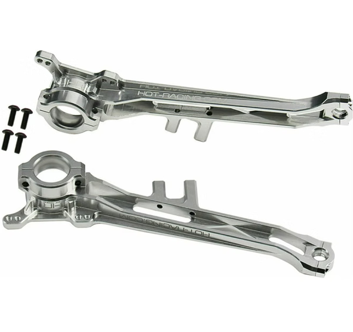 Hot Racing Silver Clod Buster 6061 Ladder Bars (2) Upgrade Part