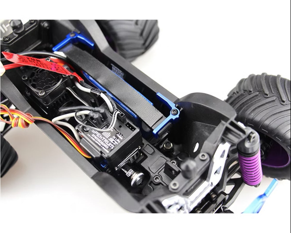 Hot Racing T6 Aluminum Two-Way Battery Hold-Downs for Arrma Grom Monster Truck