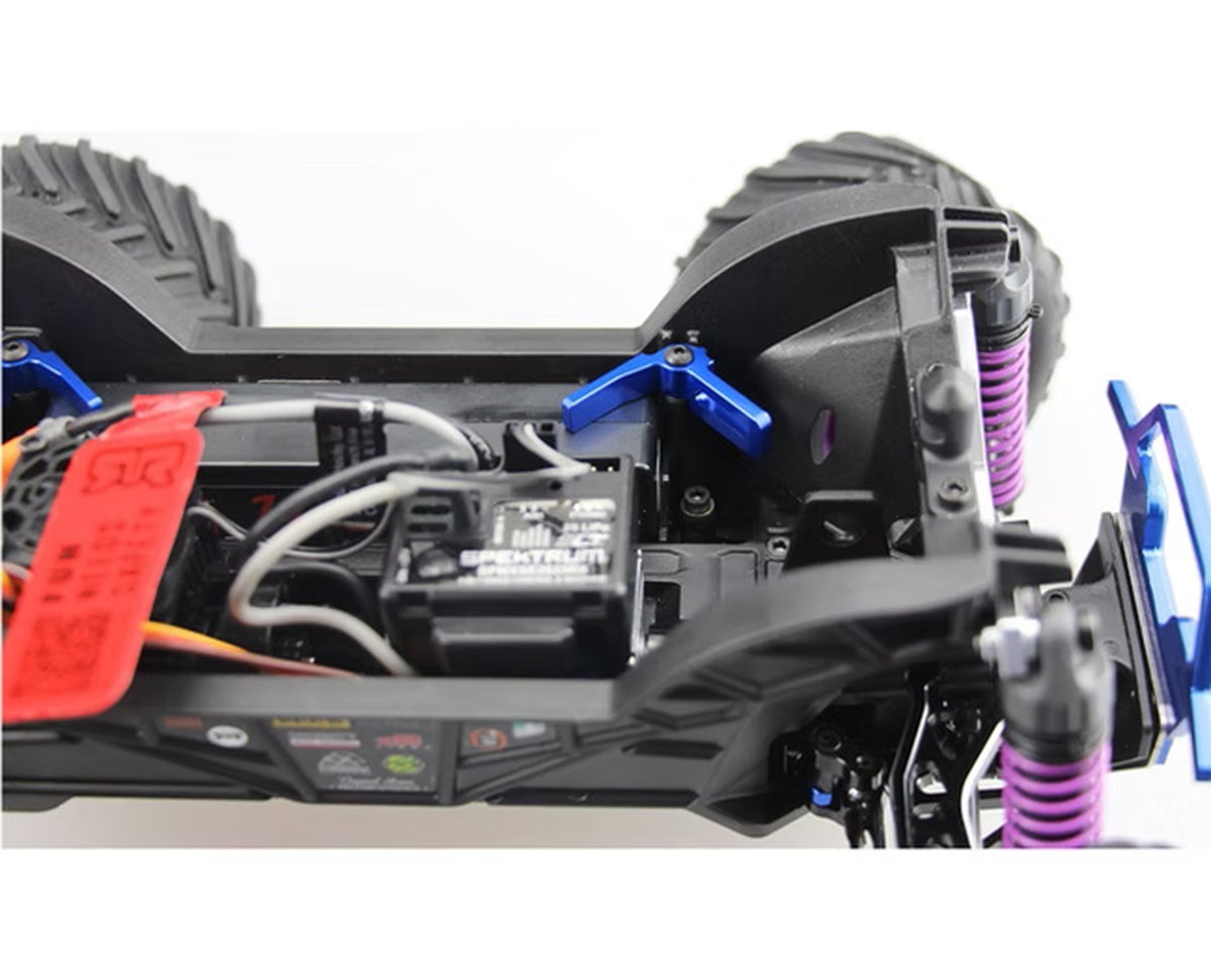 Hot Racing T6 Aluminum Two-Way Battery Hold-Downs for Arrma Grom Monster Truck