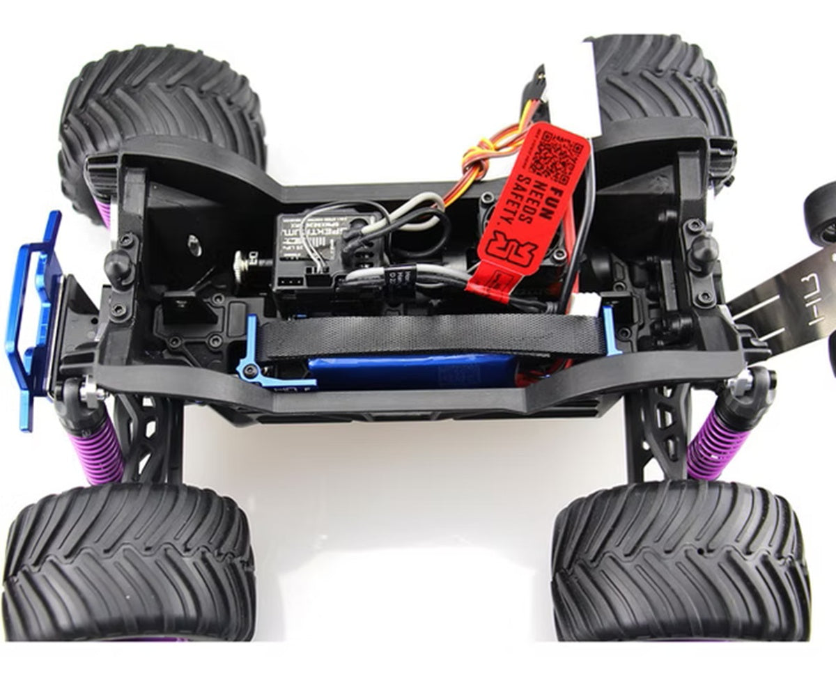 Hot Racing T6 Aluminum Two-Way Battery Hold-Downs for Arrma Grom Monster Truck