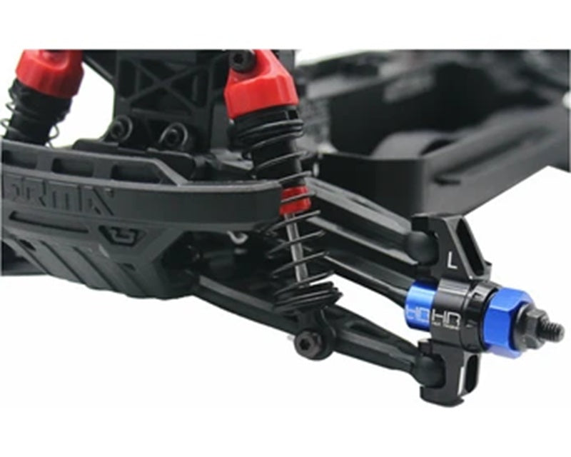 Hot Racing Heavy-Duty Steel Universal Front CVD Axles with Aluminum Hex Hubs for Arrma Grom