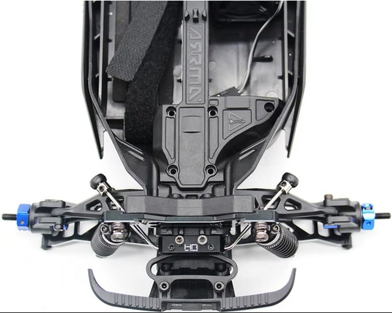 Hot Racing Adjustable Anti-Roll Sway Bar Set with 3 Spring Rates for Arrma Grom Typhon and Losi Nascar