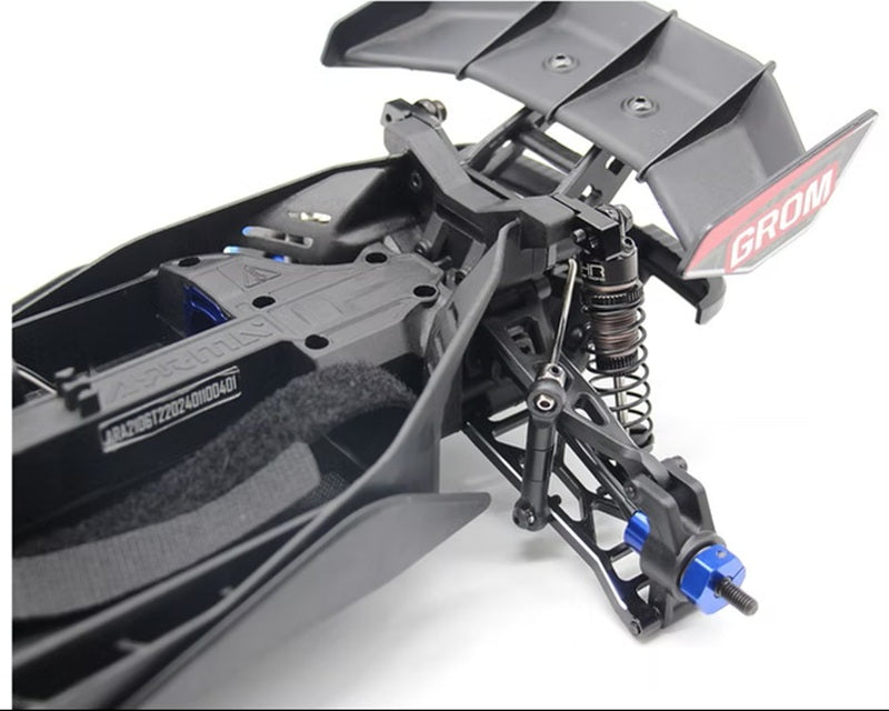 Hot Racing Adjustable Anti-Roll Sway Bar Set with 3 Spring Rates for Arrma Grom Typhon and Losi Nascar