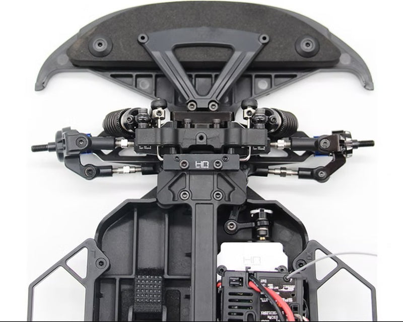 Hot Racing Adjustable Anti-Roll Sway Bar Set with 3 Spring Rates for Arrma Grom Typhon and Losi Nascar