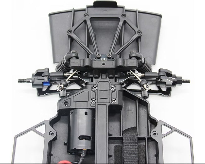 Hot Racing Adjustable Anti-Roll Sway Bar Set with 3 Spring Rates for Arrma Grom Typhon and Losi Nascar