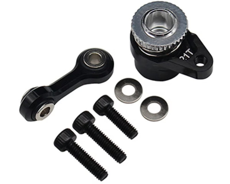 Hot Racing CNC Aluminum 21T Servo Saver Set for Savox SH-0265MG (Arrma Grom 1/18)