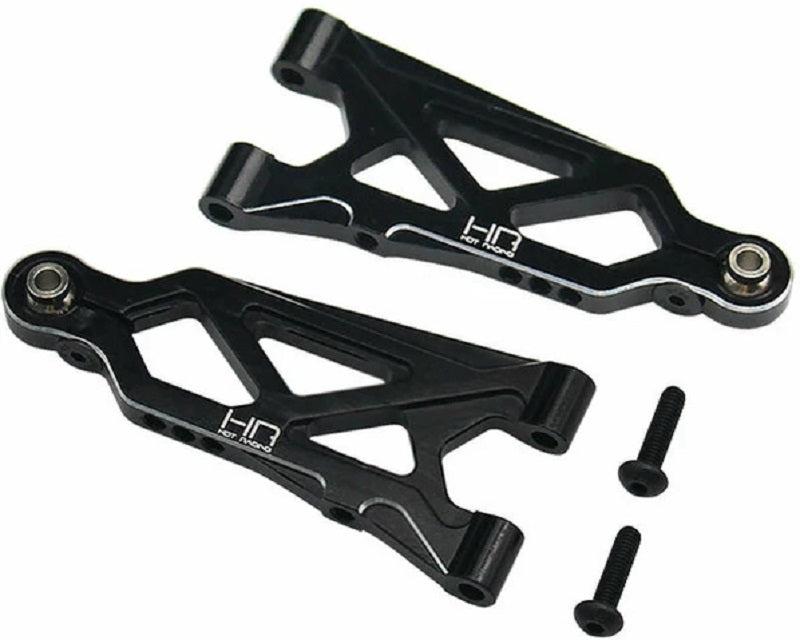 Hot Racing 6061-T6 Aluminum Front Lower Suspension Arm Set B (Narrow) for Arrma 1/18 Grom