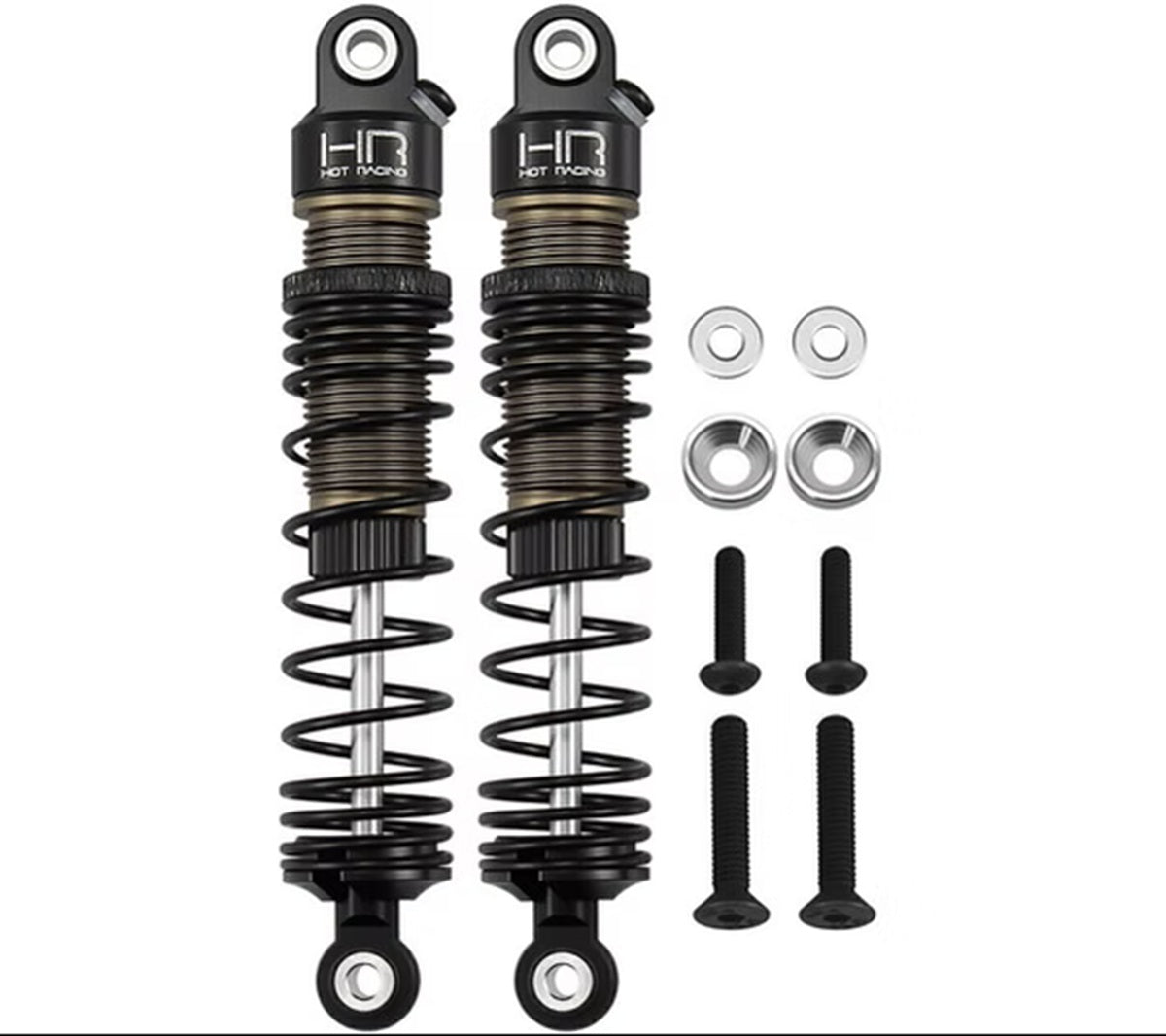 Hot Racing 71mm Aluminum Shocks (Pair) – Grom MT 1/18 Hop-Up Upgrade