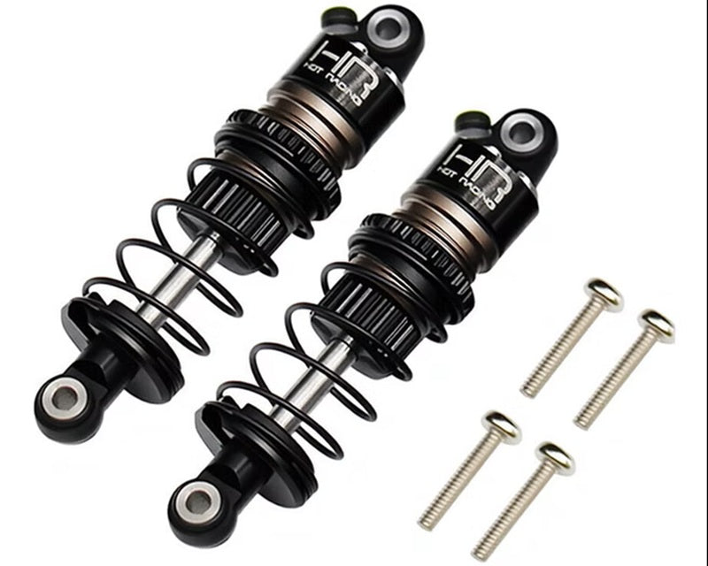 Hot Racing CNC Aluminum 32mm Threaded Damper Shocks (Pair) for Losi Micro-B 1/24