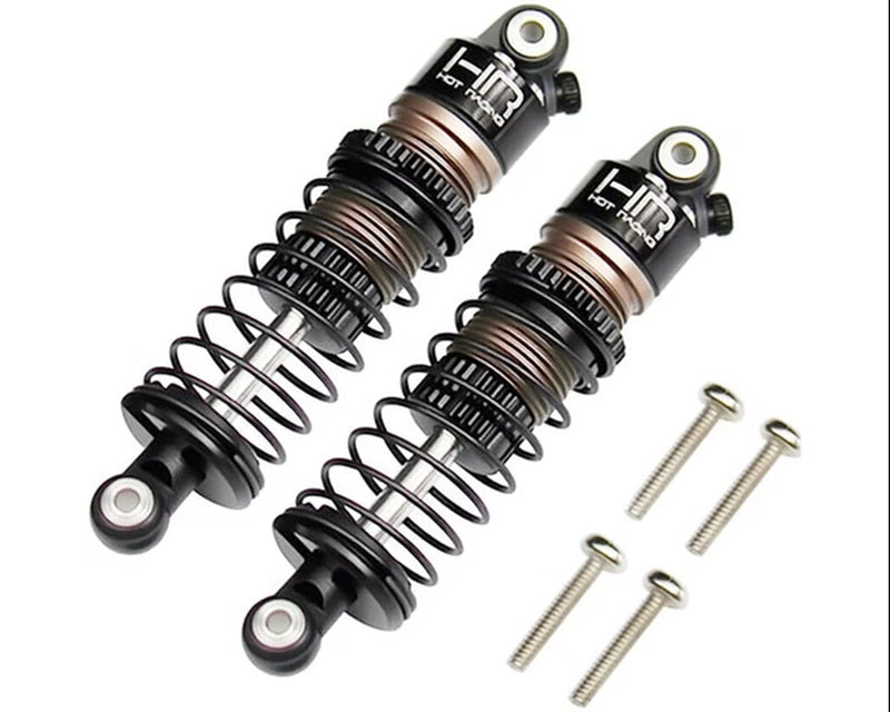 Hot Racing CNC Aluminum 35.5mm Threaded Damper Shocks (Pair) for Losi Micro-B 1/24
