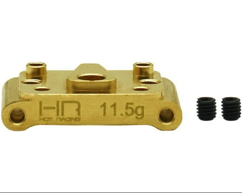 Hot Racing 12g Brass Front Pivot Block for Losi Mini-T 2.0 2WD