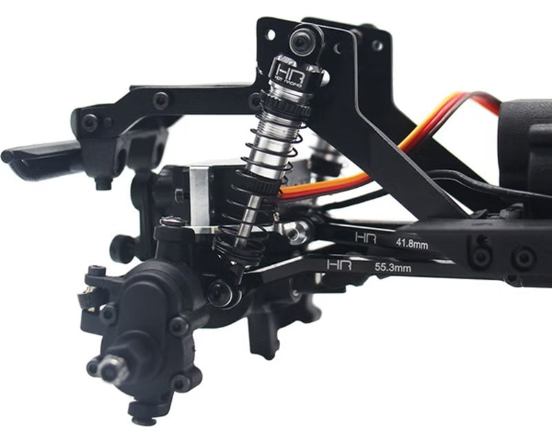 Hot Racing Threaded Aluminum Oil-Damped Shocks Full Set for Redcat Ascent 18