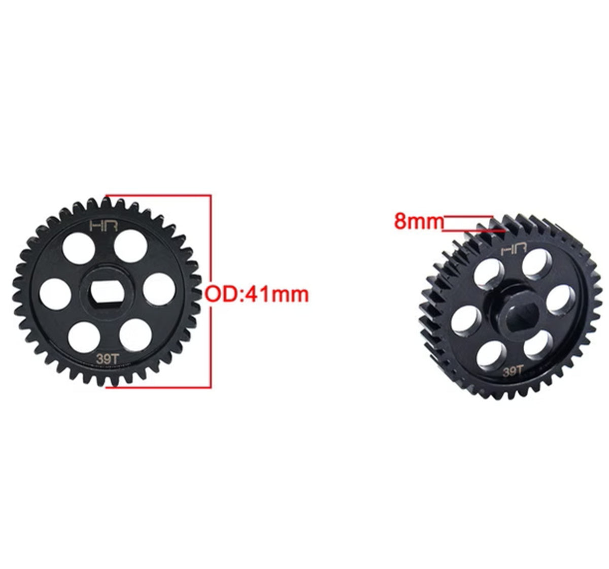 Hot Racing Steel Spur Gear 39T 1.0 Mod - Arrma 1/5 Scale Upgrade