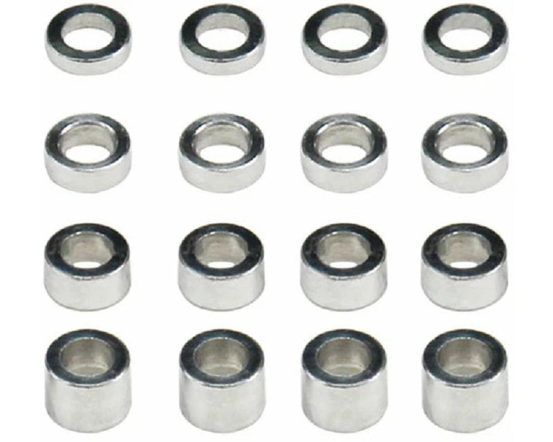 Hot Racing M1.4 Aluminum Spacer Set, (1.0-1.5-2.0-3.0mm), 4ea SPC1403